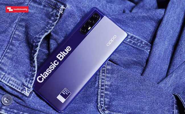 Ngắm nhìn OPPO Reno3 Pro Pantone với màu Classic Blue chuẩn đẹp