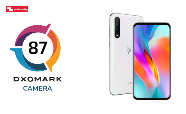 Vsmart Live được 87 điểm trên DxOMark, ngang với iPhone 7 Plus