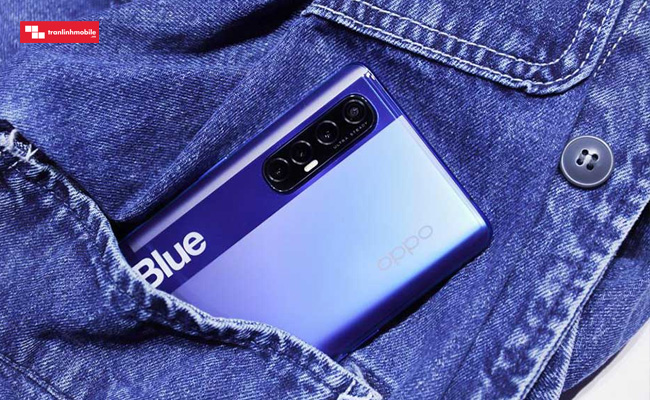 OPPO Reno3 Pro Pantone với màu Classic Blue