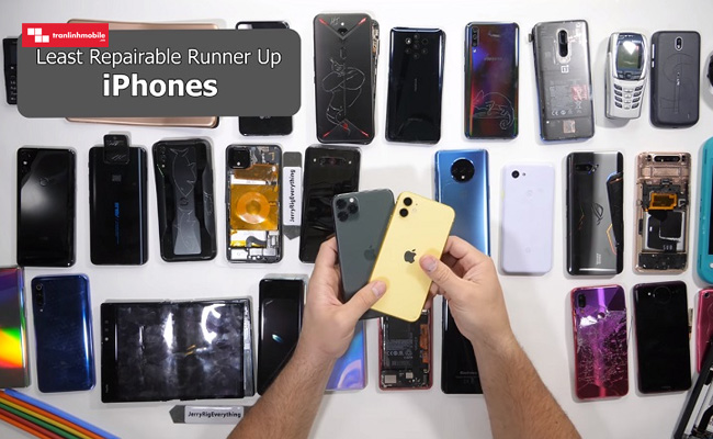 JerryRigEverything đánh giá smartphone yếu nhất, bền nhất năm 2019