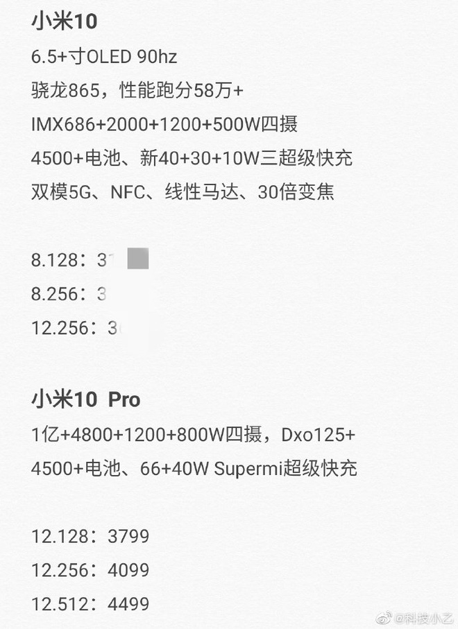 Xiaomi Mi 10 và Mi 10 Pro