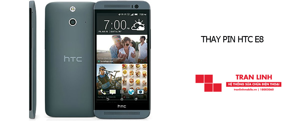 Thay Pin HTC E8 chất lượng nhanh chóng chỉ có tại Hải Phòng