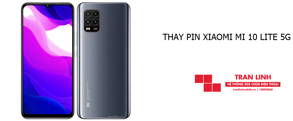 Quy trình thay Pin Xiaomi Mi 10 Lite 5G ngiêm túc tại Trần Linh Mobile