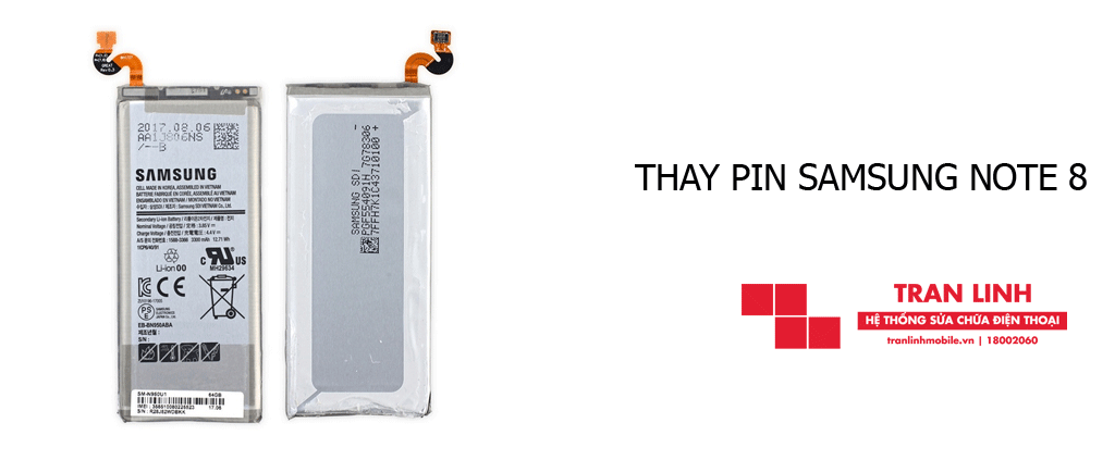 Thay Pin Samsung Note 8