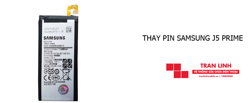 Thay Pin Samsung J5 Prime