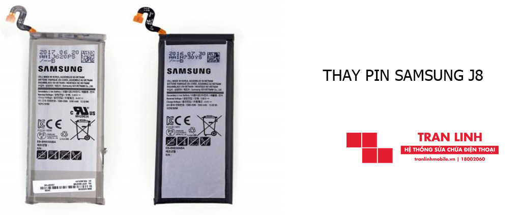 Thay Pin Samsung J8