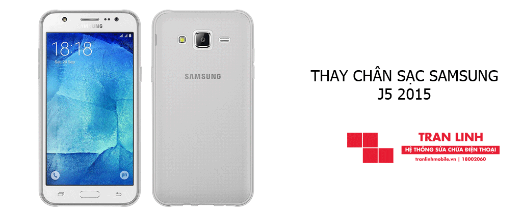 Thay chân sạc Samsung J5 2015