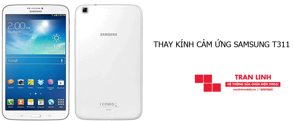 Thay kính cảm ứng Samsung T311