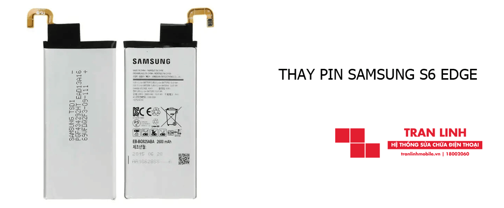 Thay pin Samsung S6 EDGE