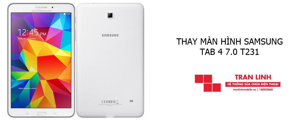 Thay màn hình Samsung Tab 4 7.0 T231
