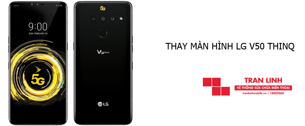 Thay màn hình LG V50 ThinQ