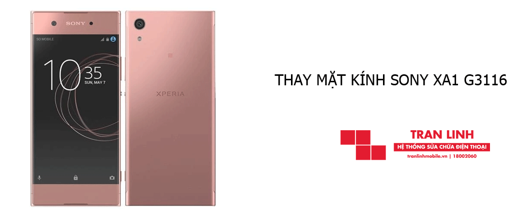 Thay mặt kính SONY XA1 G3116