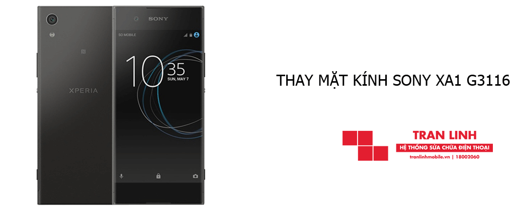 Thay mặt kính SONY XA1 G3116