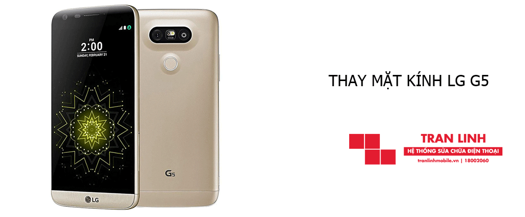 Thay mặt kính LG G5