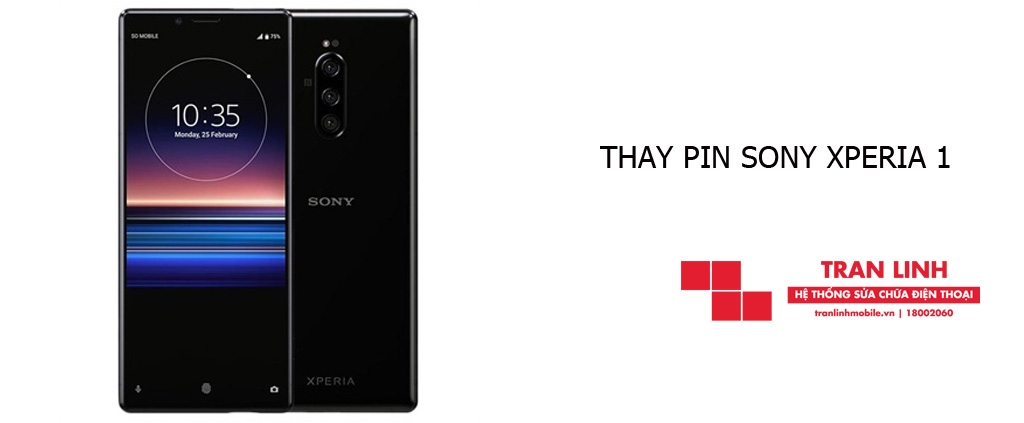 Thay pin Sony Xperia 1