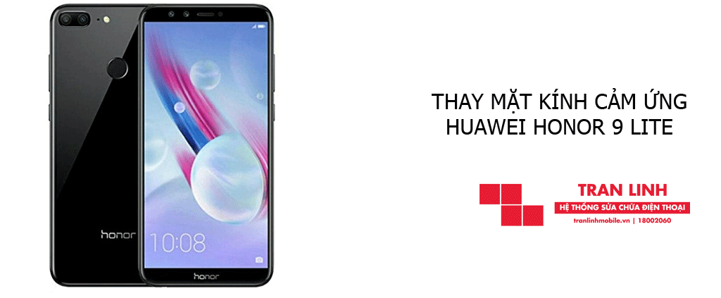 Thay mặt kính cảm ứng Huawei Honor 9 Lite