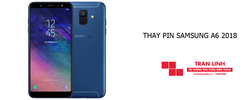 Thay Pin Samsung A6 2018