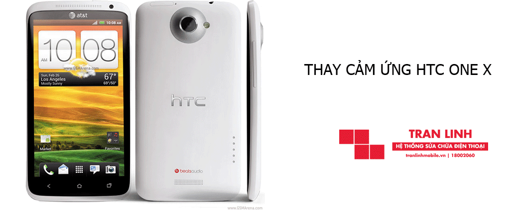 Thay cảm ứng HTC One X chính hãng lấy ngay tại Hải Phòng