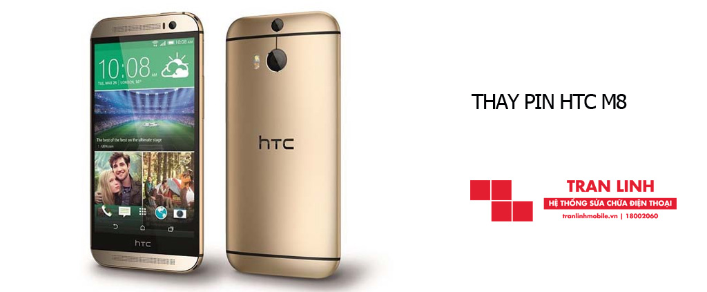 Công nghệ thay Pin HTC M8 hiện đại tại Trần Linh Mobile