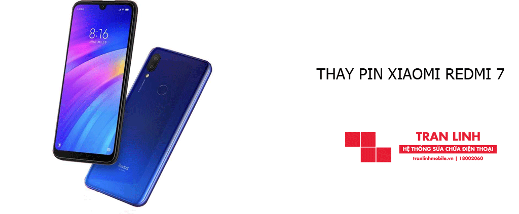 Thay Pin Xiaomi Redmi 7 chất lượng lấy ngay tại Hải Phòng