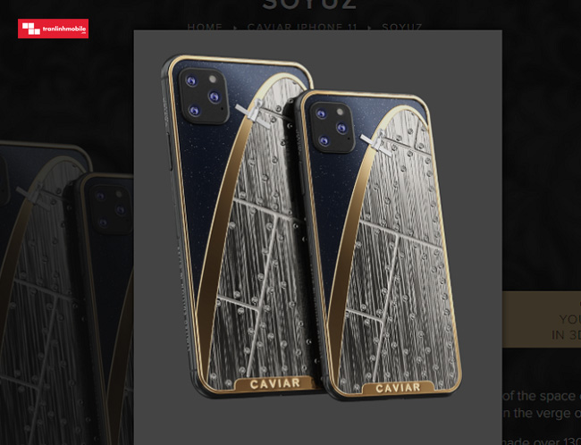 iphone 11 có phiên bản nạm đá thiên thạch, đá kim cương giá 1 tỷ