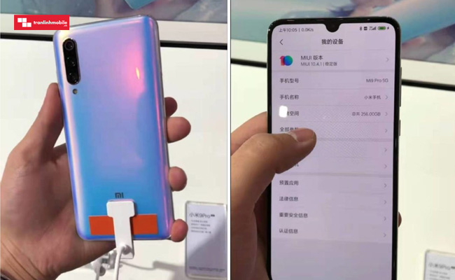 Xiaomi Mi 9 Pro 5G ra mắt: Smartphone 5G rẻ nhất thế giới