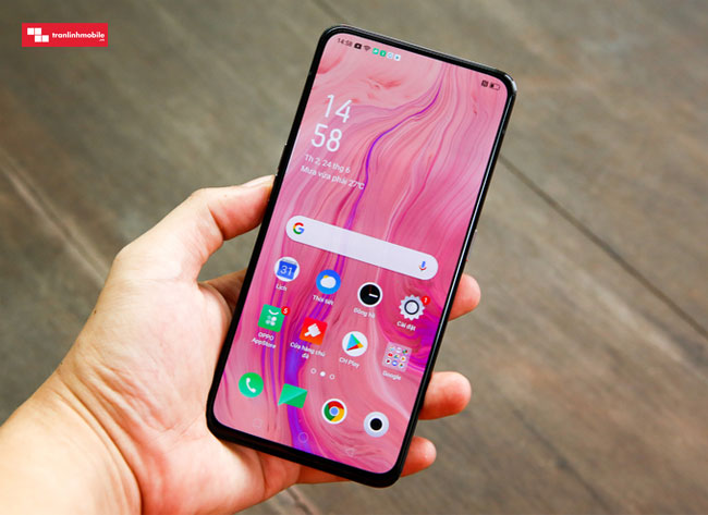 oppo reno hồng ngọc trai