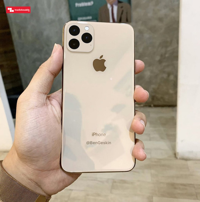 iphone XI bất ngờ lộ ảnh thực tế giống hệt lời đồn