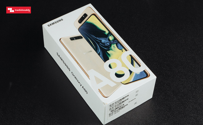 khám phá galaxy A80 Angel Gold đẹp tự thiên thần