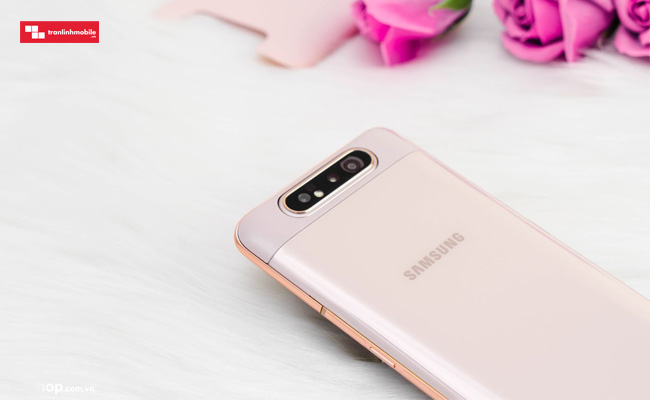 khám phá galaxy A80 Angel Gold đẹp tự thiên thần